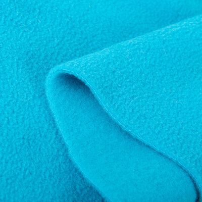 Tejido de lana polar de poliéster 100% para revestimiento de chaqueta pesada de 155 cm de ancho