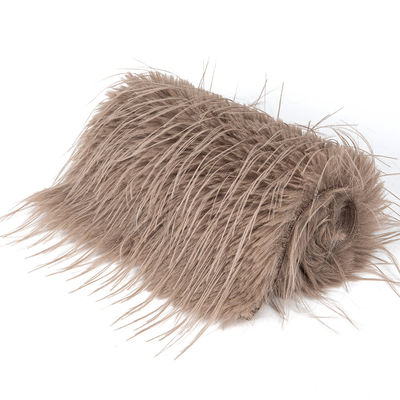 Densidad de contacto Densidad de cabello largo Pilar de piel falsa con material de espalda 100% poliéster