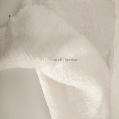 Tejido 100% de poliéster de franela de lana Tricote Impreso Canfur0680 500m Plano 160cm 58/60