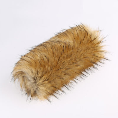 Descripción de la cuello de piel de mapache para el capó