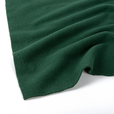 Tejido de lana polar de poliéster 100% para revestimiento de chaqueta pesada de 155 cm de ancho