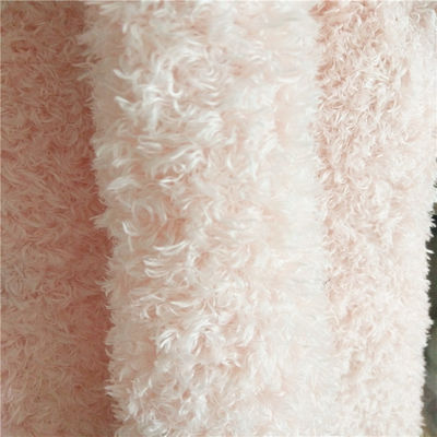 YARN DYED Tejido Plano 100%Tejido poliestirado para hacer tricot de oso de peluche 15-20 días