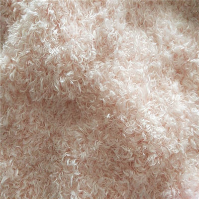 Tejido de peluche de oso de peluche 100% Tricote de poliéster para textiles para el hogar prendas de vestir de hilo teñido de punto sencillo 15-20 días