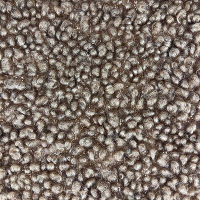 Tejido de piel falsa Sherpa 100% poliéster de peso medio para juguetes y prendas de vestir