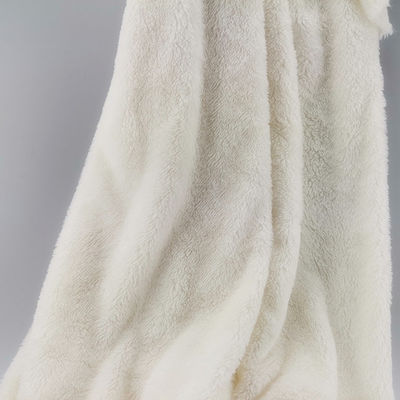 170 GSM tejido de punto 100% poliéster Sherpa BROG para niños prendas de vestir Min Orden 500M