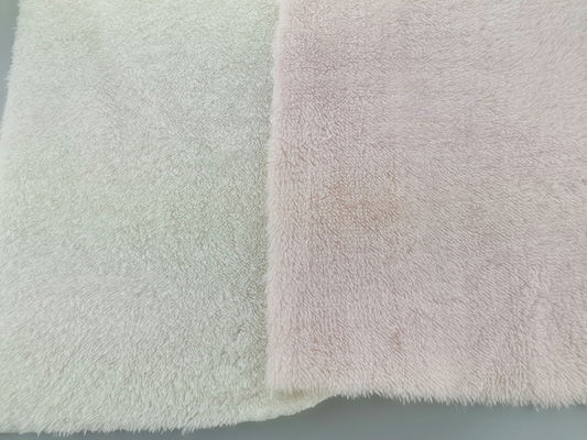 170 GSM tejido de punto 100% poliéster Sherpa BROG para niños prendas de vestir Min Orden 500M