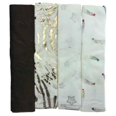 Tejido de tipo tricotado tipo Warp Strip Style Super suave para juguetes o prendas de vestir