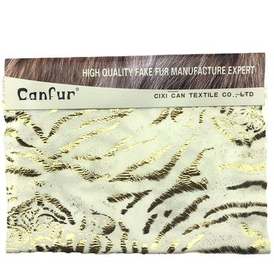 Tejido de tipo tricotado tipo Warp Strip Style Super suave para juguetes o prendas de vestir