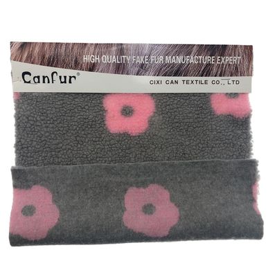 Tejido de Jacquard Sherpa de punto personalizado para los requisitos del cliente