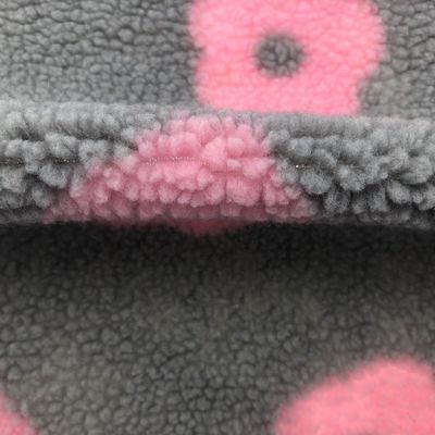 Tejido de Jacquard Sherpa de punto personalizado para los requisitos del cliente