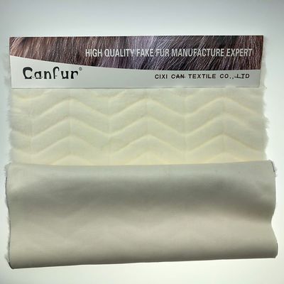 Impreso de piel de conejo cortado de peluche 1000 metros 15-25 días Entrega 58/60 "Ancho de CANFUR CN