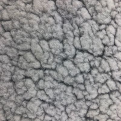 Tejido de chu de terciopelo impreso puro y duradero para prendas de invierno 100% poliéster