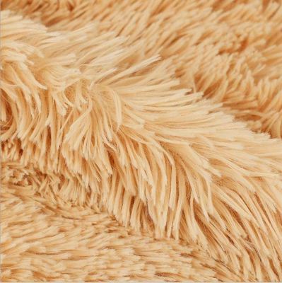 Tejido Plush PV de punto de peso medio 260GSM para la fabricación de revestimientos de juguetes y prendas de vestir