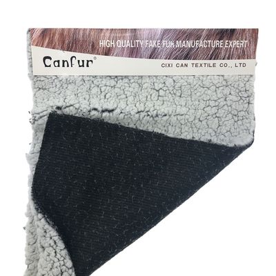 Tejido de chu de terciopelo impreso puro y duradero para prendas de invierno 100% poliéster