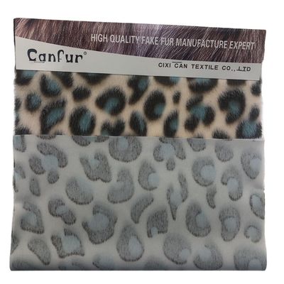 Tejido de piel falsa de punto suave para mantas femeninas 58/60 pulgadas de ancho