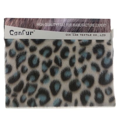 Tejido de piel falsa de punto suave para mantas femeninas 58/60 pulgadas de ancho