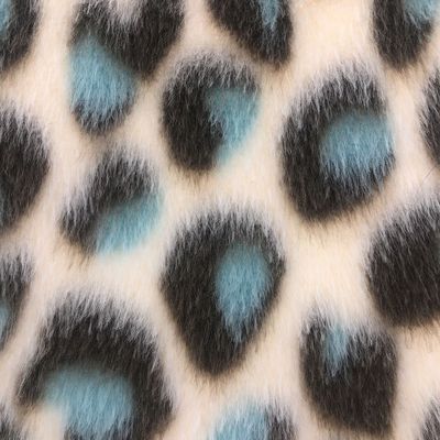 Tejido de piel falsa de punto suave para mantas femeninas 58/60 pulgadas de ancho