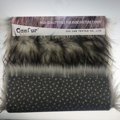 Tejidos de piel de peluche impresos para prendas de invierno 58/60" ancho 1300G/M 100% acrílico