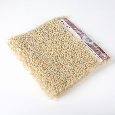 Tejido de terciopelo de lana de terciopelo para textiles para el hogar y cojines según su solicitud