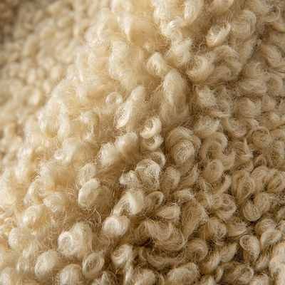 Tejido de terciopelo de lana de terciopelo para textiles para el hogar y cojines según su solicitud