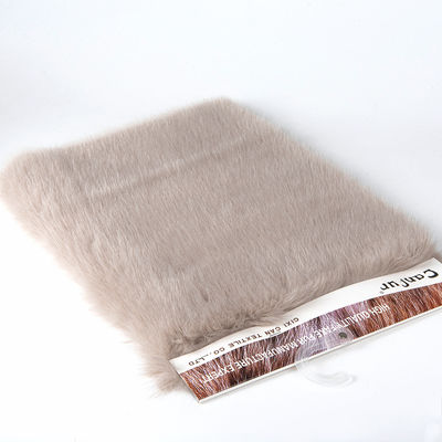 Pelusuras artificiales de sherpa 100% de poliéster de alto peso para la producción de ropa de invierno