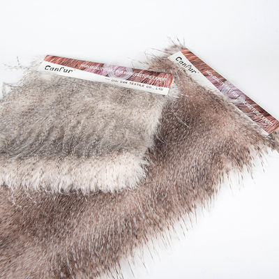 Color personalizado 100% poliéster Largo Largo La mejor opción para la ropa en 2023 False Fur