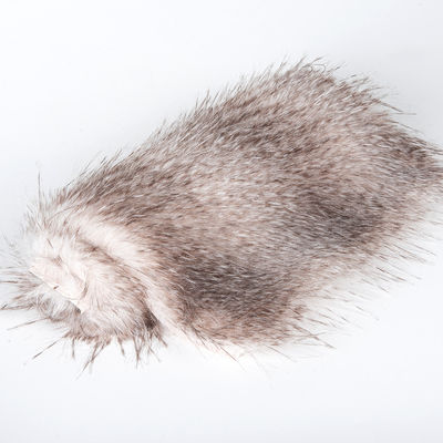 Color personalizado 100% poliéster Largo Largo La mejor opción para la ropa en 2023 False Fur