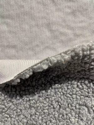 58/60" de ancho personalizado de punto 100% de poliéster de cara única tela de peluche para ropa juguete