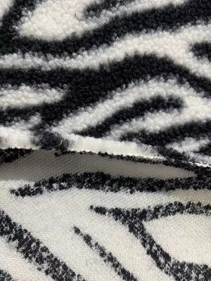 Tejido de peluche impreso a medida Caliente 100% poliéster Tricotado para abrigo y juguete Ancho 58/60