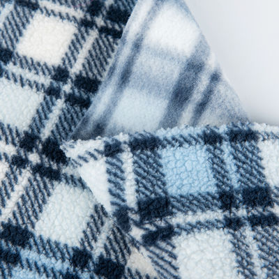 Tejido de lana de sherpa textil 100% de poliéster para prendas de vestir