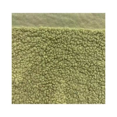 Tejido de punto de poliéster 100% resistente al viento para el diseño de sofá para el hogar Tejido para el hogar Tejido de peluche