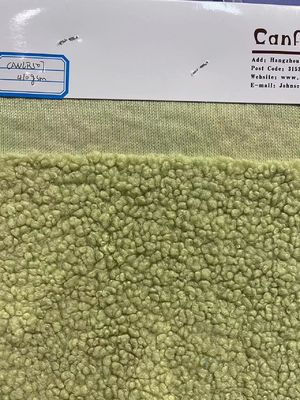 100% de poliéster Tejido para el hogar Tejido de peluche para el sofá Número de hilos personalizados