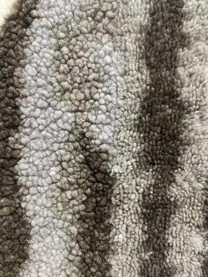 Tejido de lana de sherpa 100% de poliéster de 58/60" de ancho para decoración del hogar personalizada