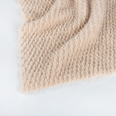 Tejido de lana Sherpa de doble cara de estilo sencillo para prendas de vestir y mantas 58/60" de ancho