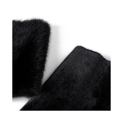 Ropa de vestir camisa debe tener alto peso piel artificial de zorro Tejido de tejido de punto