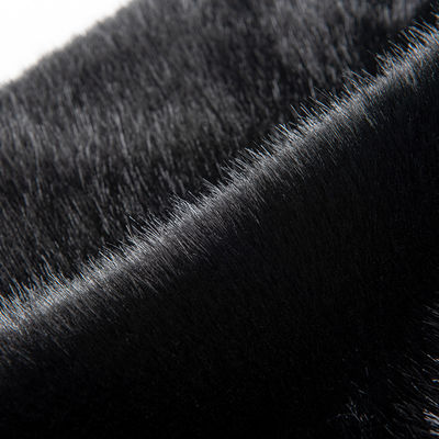 Ropa de vestir camisa debe tener alto peso piel artificial de zorro Tejido de tejido de punto