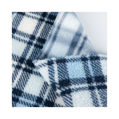 Impreso 100% de poliéster textil tela de lana de sherpa para prendas de vestir en el estilo TWILL
