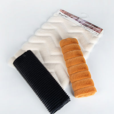 Tejido de piel de conejo de peluche solar suave cepillado 100% poliéster Contigo de hilo 80S × 80S