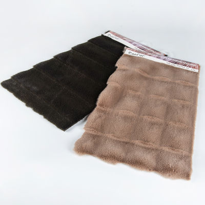 Tejido de piel de conejo de peluche solar suave cepillado 100% poliéster Contigo de hilo 80S × 80S
