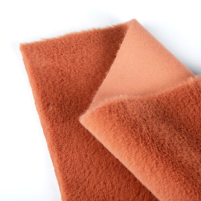 Tejido de piel de conejo trenzado para prendas cómodas y de moda