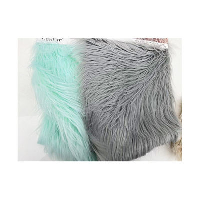 Tejido de piel de peluche de pila larga para prendas de vestir juguetes mantas y cortinas