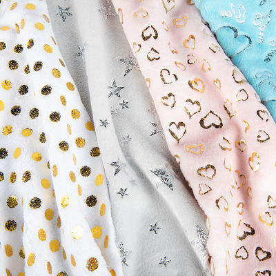 Crear impresionantes textiles para el hogar y juguetes blandos con nuestro brillante Chuck 100% de poliéster PV Plush Tejido