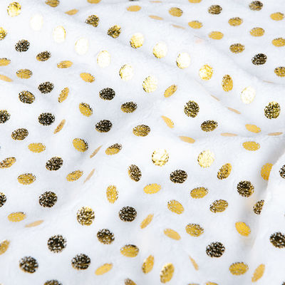 Crear impresionantes textiles para el hogar y juguetes blandos con nuestro brillante Chuck 100% de poliéster PV Plush Tejido