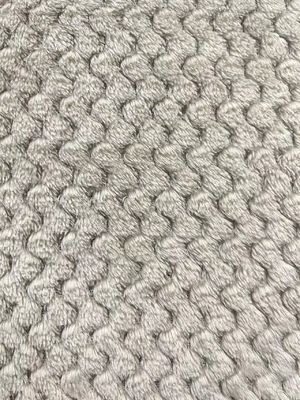 Dos lados de tejido de punto de patrón personalizado Jacquard piña flanel de lana de chaqueta para zapatos