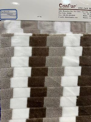 Tejido de lana de poliéster de jacquard trenzado La mejor opción para prendas de moda