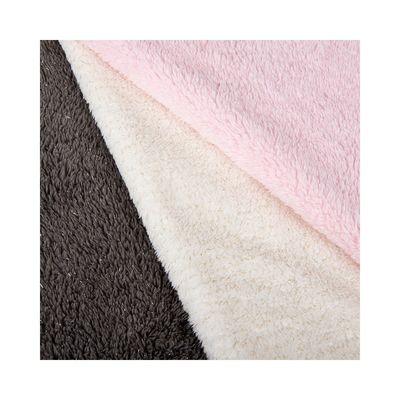 Patrón personalizado Mirco Sherpa Tejido de lana para prendas de vestir Tejido para el hogar Ancho 58/60 "Diseño