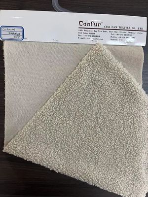 Tejido de lana de peluche para el hogar textil/ropa/juguetes resistente a la abrasión y personalizable