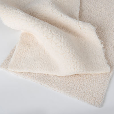 Tejido de poliéster suede Teddy para prendas de vestir y sofá