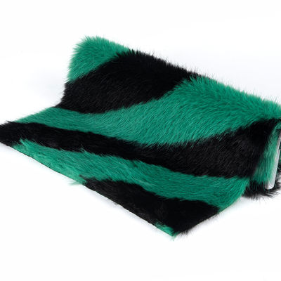 Tejido de piel limpia artificial de jacquard personalizable con material de espalda 100% poliéster