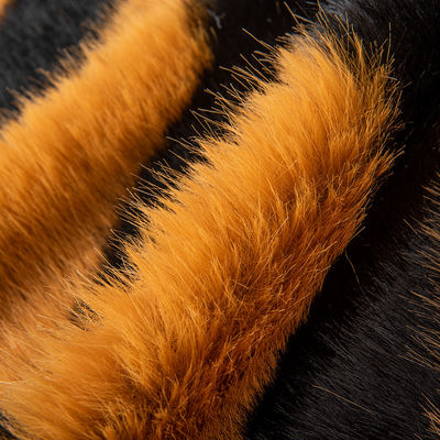 Tejido de piel limpia artificial de jacquard personalizable con material de espalda 100% poliéster